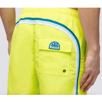 Afbeelding van Sundek Elastic Waist Long Swimshort Wow s