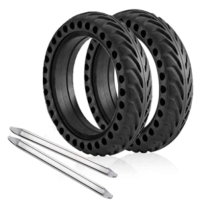 Afbeelding van ANSENI® 21,6 cm (8,5 inch) massieve wielen voor elektrische scooters, reservebanden, lekvrij, compatibel met Xiaomi Scooter M365/M365 Pro, 1S, Cecotec