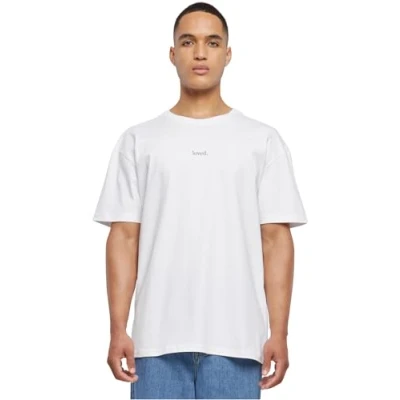 Afbeelding van Merchcode LOVE Heavy Oversized Tshirt print, Heren, Maat: 5XL, White