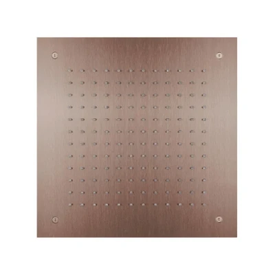 Afbeelding van SB Square 316 Regendouche inbouw 38x38cm PVD koper 1208955327