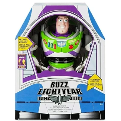 Afbeelding van Disney Advanced Talking Buzz Lightyear Action Figure 30cm (Official Product). Ideal Toy For Child and Kid. by Story