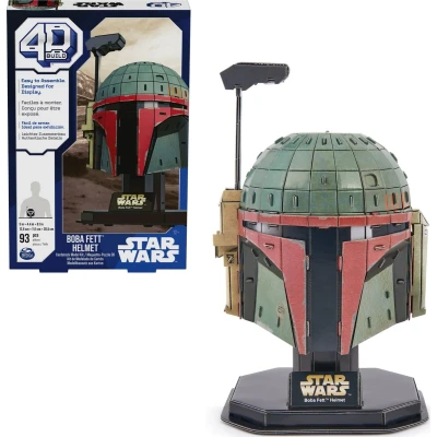 Afbeelding van 4D Build Star Wars Boba Fett 3D Puzzel 93 stuks kartonnen bouwpakket