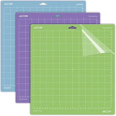 Afbeelding van Snijmat voor Cricut Explore One/Air/Air 2/Maker 3 Packs, 30,5 x cm (Multicolor Cricut, Variety, 30 12 inch)