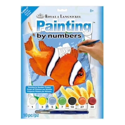 Afbeelding van Painting by numbers CLOWN FISH