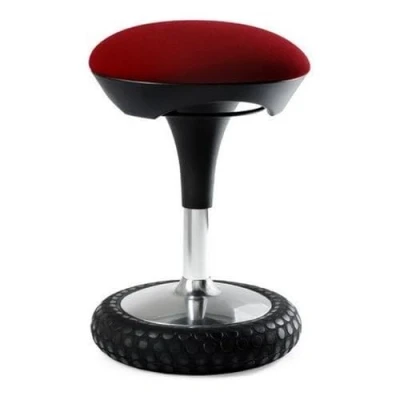 Afbeelding van Topstar Sitness 20 Zitkruk, Ergonomisch, Zithoogteverstelling, Bordeauxrood