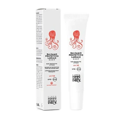 Afbeelding van Linea Mamma Baby, Zonnecrème, Lippenbalsem voor baby&#039;s SPF50 Bals (SPF 50, 20 ml)