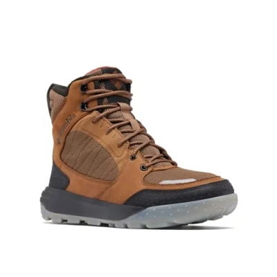 Afbeelding van Columbia Portlander BOOT Omniheat Infinity Outdoorschoenen, Heren, Maat: 40, Dark brown/spice Leer en textiel