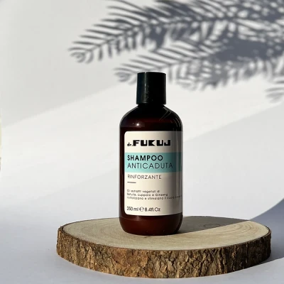 Afbeelding van Italiaanse anti haaruitval shampoo tegen haar verlies met berken, hop en ginseng stimuleert 250ml