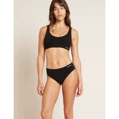 Afbeelding van Boody Menstruatieondergoed Bikinislip Zwart Licht/norm S, 1 stuks