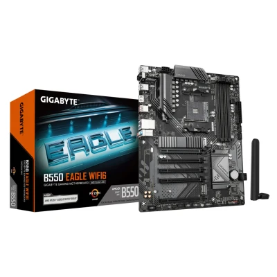 Afbeelding van GIGABYTE B550 EAGLE WIFI6 moederbord AMD Socket AM4 ATX