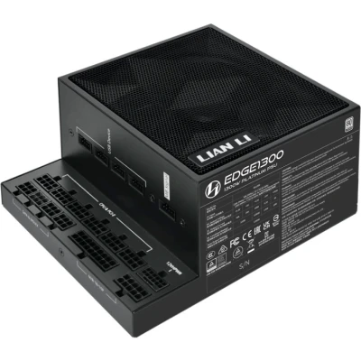 Afbeelding van Lian Li EDGE1300 voeding 1x 12VHPWR, 3x PCIe, kabelmanagement, 4x USB