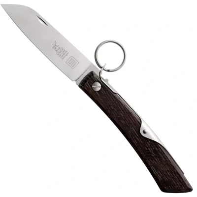 Afbeelding van Robert Herder IBEX 80 Zakmes Carbonstaal Gerookt eiken handvat Ratchet Lock