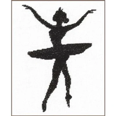 Afbeelding van Telpakket kit Ballet silhouet III Lanarte PN 0008133