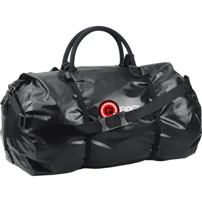 Afbeelding van QBag achtertas motor motortas achtertas/bagagerol waterdicht 02, 85 liter, zwart, uniseks, multifunctioneel, zomer, textiel