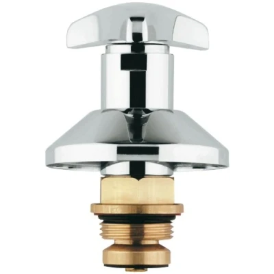 Afbeelding van Grohe bovendeel 1&quot; Trecorn greep rood m/steeksleutel/rozet chr.
