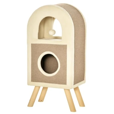 Afbeelding van PawHut Krabpaal met meerdere niveaus D30 427
