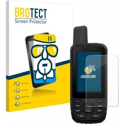 Afbeelding van BROTECT Screenprotector voor Garmin GPSMAP 66st Folie Beschermfolie Beschermglas transparant
