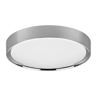 Afbeelding van Trio Clarimo Badkamer plafondlamp Chroom;Wit