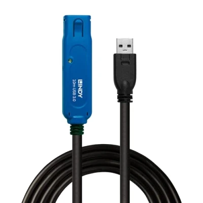 Afbeelding van Lindy Actieve USB 3.0 Verlengkabel Pro 10m