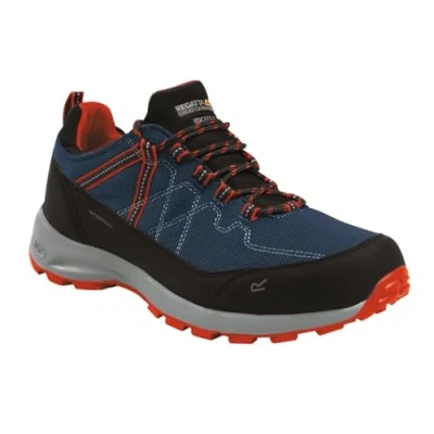 Afbeelding van Regatta Samaris Litelowii wandelschoen voor heren, Moonlight Denim Oranje, 41 EU