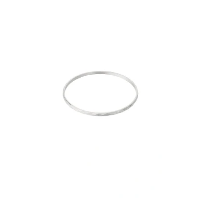 Afbeelding van Bijoutheek Armband (Sieraad) Bangle Geometrisch Zilver