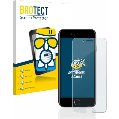 Afbeelding van BROTECT Screenprotector voor Apple iPhone 7 / 8 Folie Beschermfolie Beschermglas matte