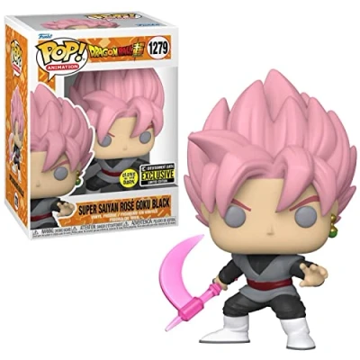 Afbeelding van Funko Pop! Dragon Ball Super Saiyan Rose Goku Black Glow in the Dark Exclusive