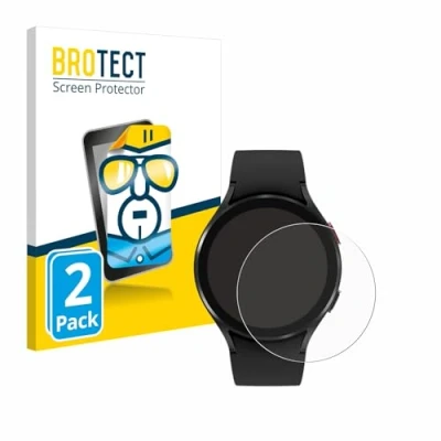 Afbeelding van BROTECT (2 Stuks) Schermbeschermer voor Samsung Galaxy Watch 4 (44mm) Screen Protector Transparant