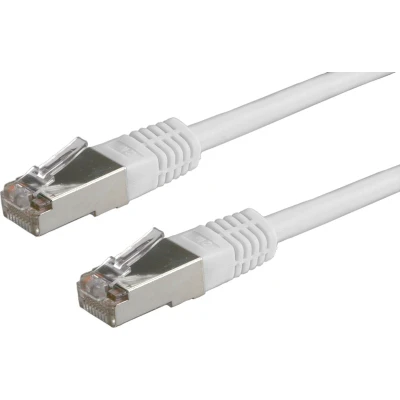 Afbeelding van Netwerkkabel Cat5e F/UTP 1 meter (100% koper, Grijs)
