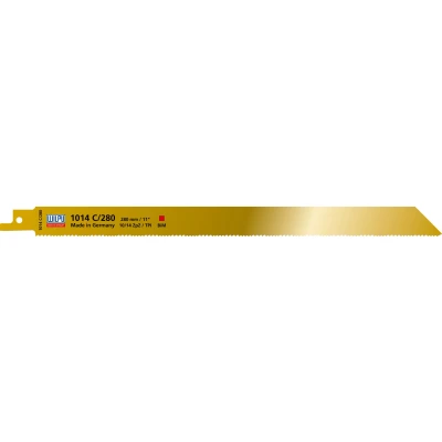 Afbeelding van Reciprozaagblad [goud] Metaal Verpakking A 5 Stuks 280X19X0,9MM / 1014c/280