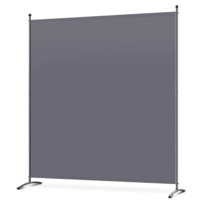 Afbeelding van Angel Living Beschermende schermen vouwscherm kamer scheidingsschermen scheidingswanden tuin privacy outdoor voor patio privacy, 1 panelen (163 x 180cm, grijs)
