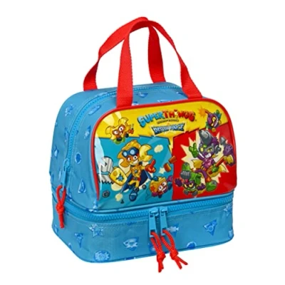 Afbeelding van Lunchtrommel SuperThings Rescue force Blauw 20 x 15 cm