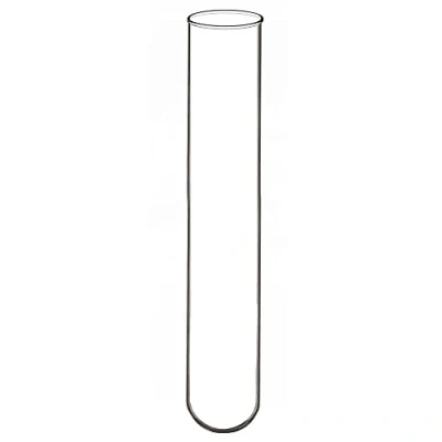 Afbeelding van Labasics 15 Stuks Borosilicaatglas Reageerbuisjes met Ronde Bodem, 30 mm OD X 165 Lengte (Pak van 15)