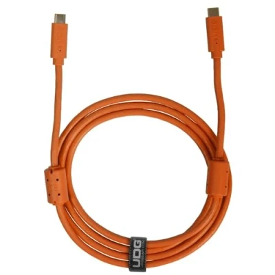 Afbeelding van UDG USB 3.2 C Orange Straight 1,5m U99001OR Kabel voor DJs