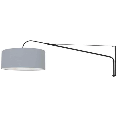 Afbeelding van Steinhauer wandlamp Elegant classy zwart metaal 3922ZW