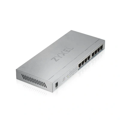 Afbeelding van Zyxel GS1008HP Unmanaged Gigabit Ethernet (10/100/1000) Power over Eth