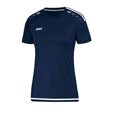 Afbeelding van 40% korting JAKO Dames T shirt Striker 2.0 4219D 99, maat 34 voordelig kopen