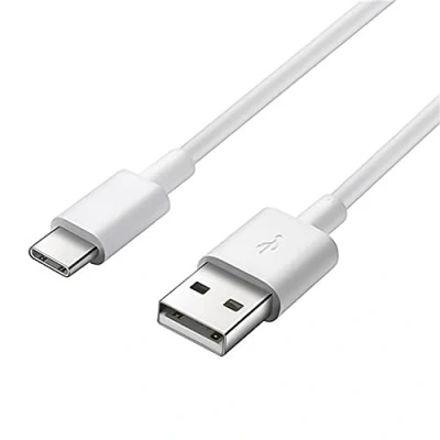 Afbeelding van PremiumCord ku31cf1w USB C naar 2.0 verbindingskabel 1 m, snel opladen tot 3 A, oplaadkabel en datakabel, 3.1 type stekker A stekker, wit