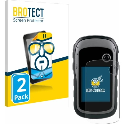 Afbeelding van BROTECT (2 Stuks) Schermbeschermer voor Garmin eTrex 30x Screen Protector Transparant