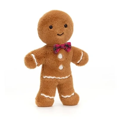 Afbeelding van Jellycat Jolly Gingerbread Fred Braun 19 cm