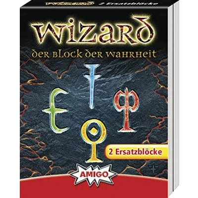 Afbeelding van AMIGO spel + vrije tijd 06902 Wizard kaartspel reserve blokken (2 stuks)