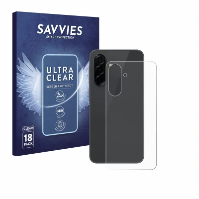 Afbeelding van Savvies Screenprotector voor Samsung Galaxy A36 (Achterkant) Folie Beschermfolie transparant (18 Stuks)