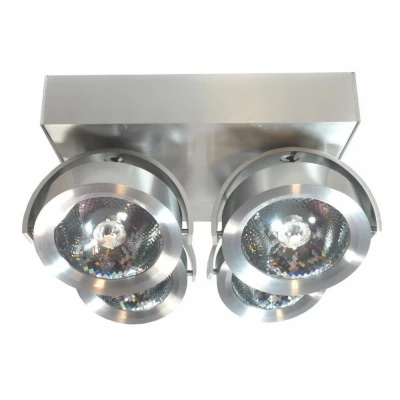 Afbeelding van Artdelight 4 LED spot Dutchess opbouw QR 0004 SQ ALU