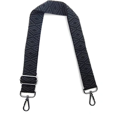 Afbeelding van Schouderriem voor Tassen Verstelbare Tasriemen Schoudertassen, Tas Riem met Zilver Gespen, Brede Vervanging 3.8cm Dames Crossbody, Handtassen, Zwart 1, 8