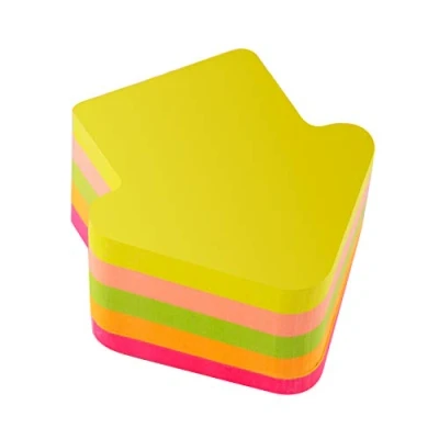 Afbeelding van D.RECT 110513 Sticky Note Cubes Super Notes Zelfklevende Gekleurde Notitieblokjes voor Kantoor, Thuis en Studenten 70x70mm pijl 400 Vellen