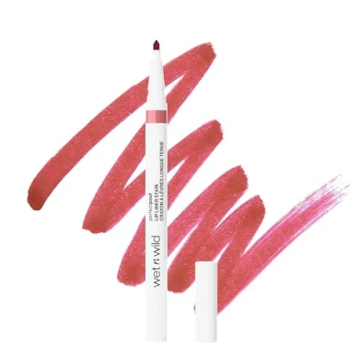 Afbeelding van Wet n Wild Perfect Pout Lip Liner Stain, Vlekvrije Tint voor het Omlijnen van de Lippen, Spitse Punt Hoge Precisie en Platte Kant Gemakkelijk Inkleuren, Langhoudend, I&#039;m Blushing