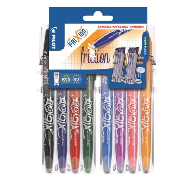 Afbeelding van Rollerpen Pilot Frixion Set2Go BL FR7 0551591 0.35mm set à 8 stuks ass