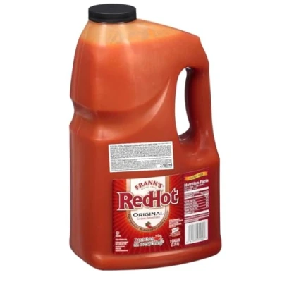 Afbeelding van SABORMEX Frank&#039;s RedHot Original Cayenne Pepper Sauce, Cayennepeper Pikante Saus 3780 ml