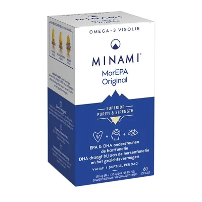 Afbeelding van Minami Morepa Smart Fats 60 Capsules