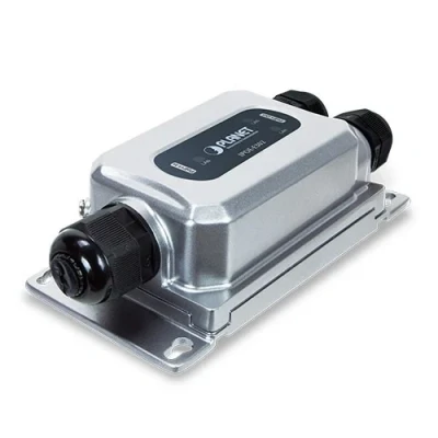 Afbeelding van PLANET IPOE E302 netwerkextender Netwerkzender Zwart, Grijs 10, 100, 1000 Mbit/s